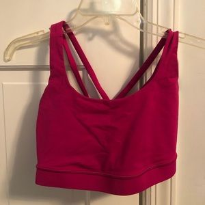 Lululemon Pink Sports Bra
